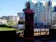 Облитый краской бюст Сталина, Липецк, 8.5.15. Источник - https://www.facebook.com/lifenews.ru