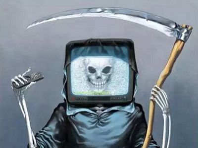 Телевизор убивает. Источник - http://seodemotivators.ru/