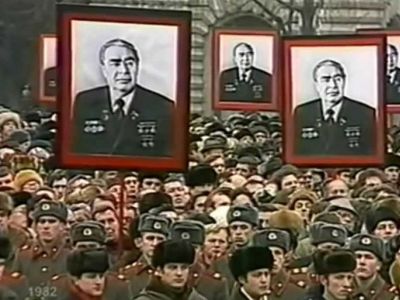 Похороны Брежнева. Скрин www.youtube.com/watch?v=Yp0ywrt1p3s