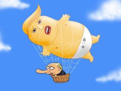 К встрече Трамп — Путин в Хельсинки. Карикатура: С. Елкин, svoboda.org