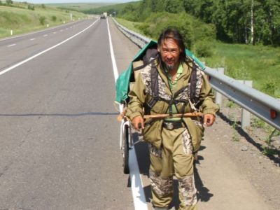 Шаман идет в Москву. Фото: Радио Свобода