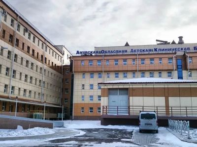 Амурская областная детская клиническая больница в Благовещенске. Фото: drive2.ru