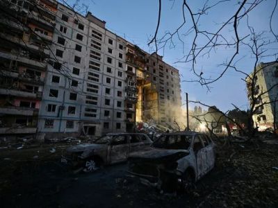 Последствия ракетного удара по Запорожью, 9 октября. Фото: Reuters