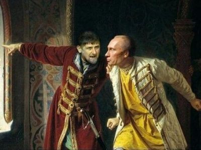 Путин и Кадыров.