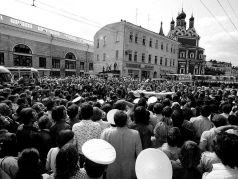 Похороны Владимира Высоцкого, 1980 г. Фото: www.facebook.com