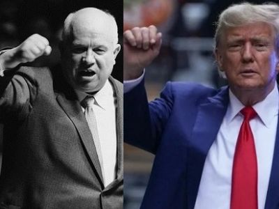 Никита Хрущев; Дональд Трамп. Фото: www.gazeta.ru