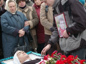 Прощание с Юрием Червочкиным. Фото: Каспаров.Ru