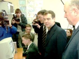 Медведев в Мордовии, фото Сергея Горчакова, Собкор®ru (с)