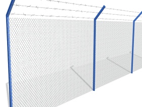 Прозрачный забор. Фото с сайта www.fasadmaster.ru