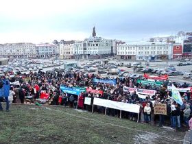 Митинг в защиту Волги. Фото Ильнара Гарифуллина, Каспаров.Ru