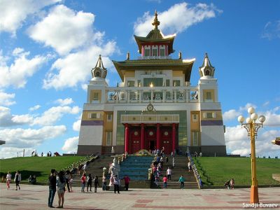 Буддийский храм в Элисте. Фото: kalmykiatour.com