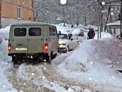 Снег в Пензе. Фото: Александр Воронин, Каспаров.Ru