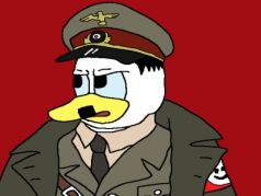 Утка-Гитлер. Фото: 14duckmin88.deviantart.com/art/Hitler-632782313