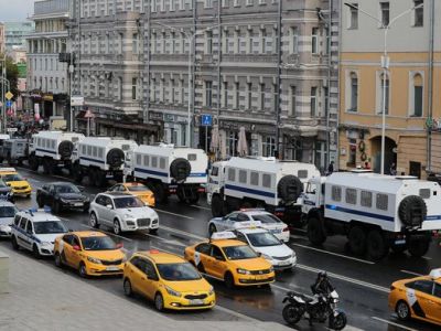 Акция в центре Москвы 3 августа. Фото: Владислав Шатило / РБК