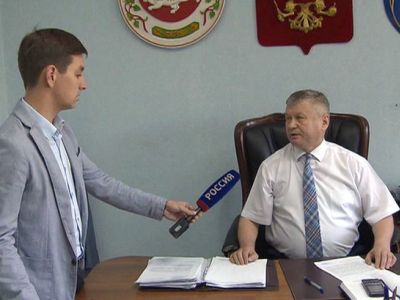 Сергей Зайцев (справа). Скриншот: Россия 24 Сергей Зайцев (справа). Скриншот: Россия 24