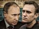 Владимир Путин, Алексей Навальный. Коллаж: t.me/SerpomPo