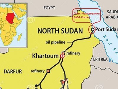 Военная база РФ в Судане. Фото: Eadaily.com