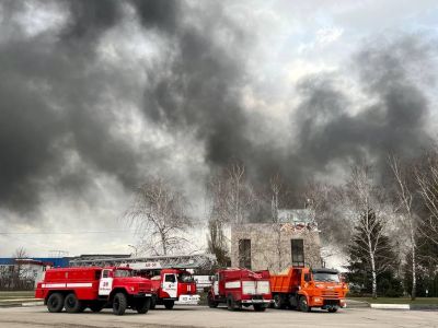 На Туапсинском НПЗ после атаки БПЛА горит бензин: должно выгореть 20 тысяч тонн