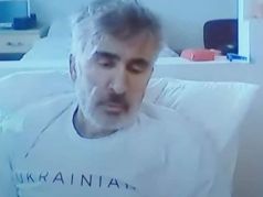 Михаил Саакашвили в тюремной больнице. Фото: mtavari.tv