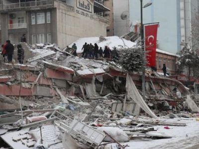 Последствия землетрясения в Турции. Фото: t.me/nexta_live
