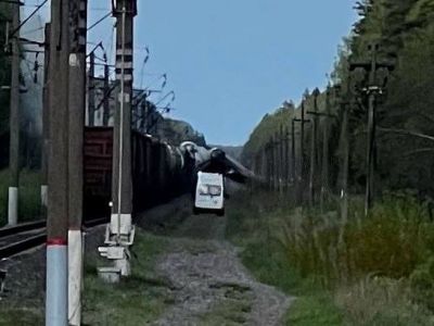 В Брянской области подорвали железную дорогу