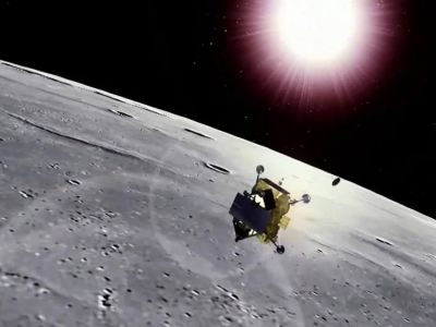 Лунный зонд Odysseus частной компании из США готовится к посадке на Луну