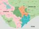 Нагорный Карабах (Арцах) по итогам Второй Карабахской войны. Карта: ru.wikipedia.org