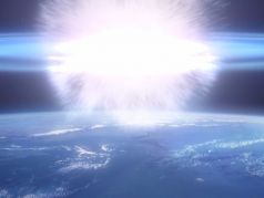 Ядерный взрыв в космосе. Иллюстрация: avatars.dzeninfra.ru