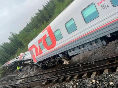 Очередная авария с участием пассажиров произошла на железной дороге России