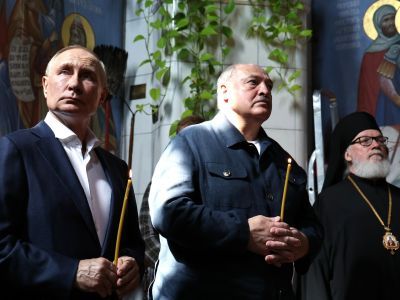 Путин и Лукашенко съездили помолиться на Валаам
