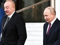 Ильхам Алиев и Владимир Путин. Фото: rbc.ru