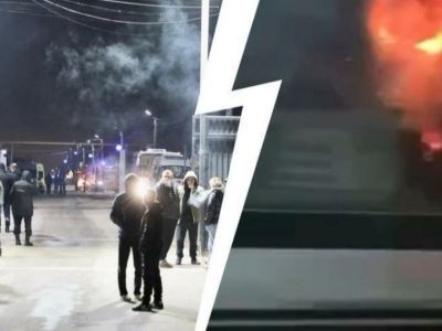 Взрыв нна заводе. Фото: НГС55 Взрыв нна заводе. Фото: НГС55