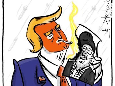 Новая война Трампа. Карикатура А.Петренко: t.me/PetrenkoAndryi